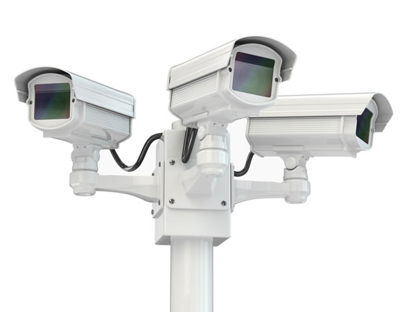 Three CCTV Cameras